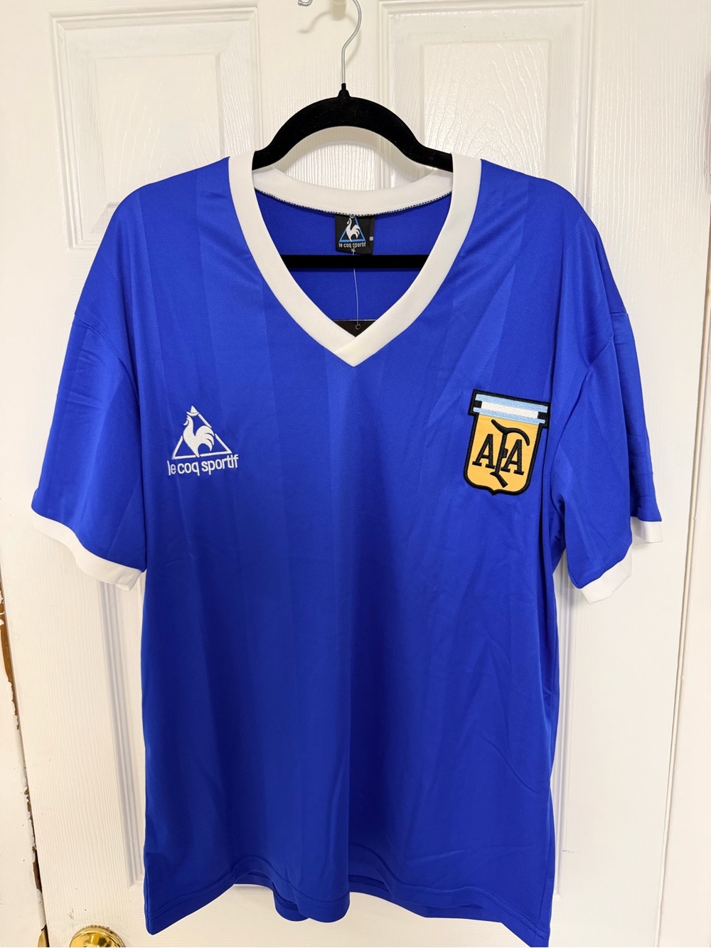 Argentina 1986 World Cup Away Jersey – #10 Diego Maradona